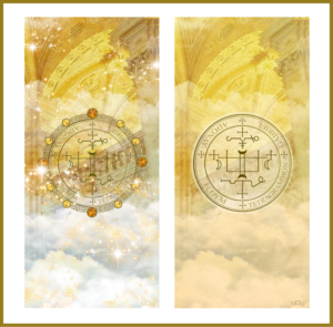 ガブリエル召喚図スマホ壁紙