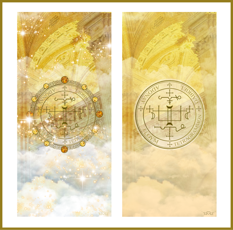 ガブリエル召喚図スマホ壁紙