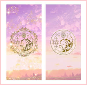 大天使アリエル召喚図スマホ壁紙