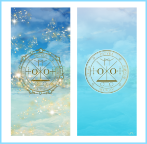 大天使ラギュエル召喚図スマホ壁紙