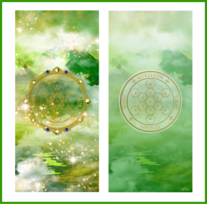 大天使メタトロン召喚図スマホ壁紙