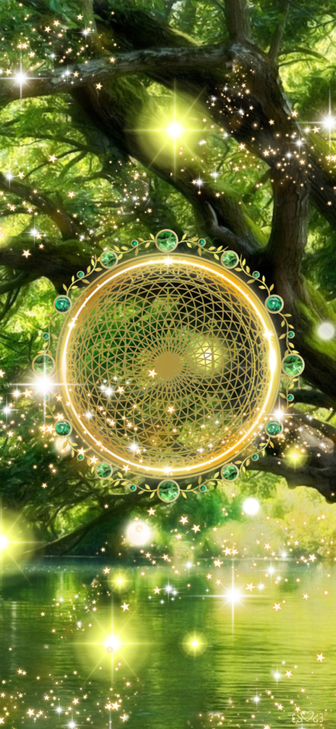 大天使ラファエル召喚図壁紙