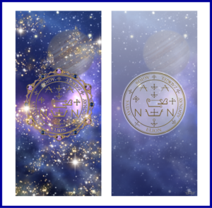 大天使ザドキエル召喚図スマホ壁紙