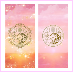 大天使アリエル召喚図スマホ壁紙