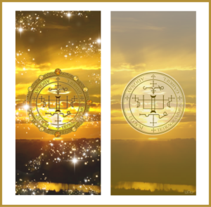 大天子ガブリエル召喚図スマホ壁紙