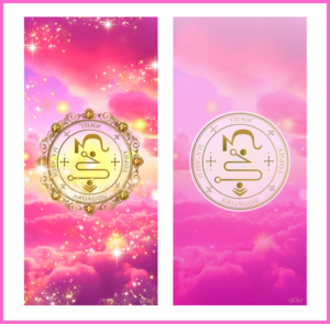 大天使ヨフィエル召喚図スマホ壁紙