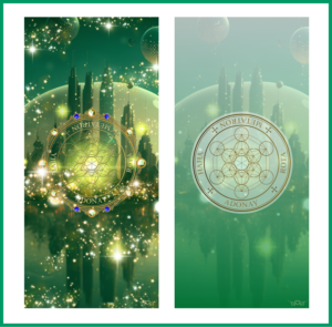 大天使メタトロン召喚図スマホ壁紙