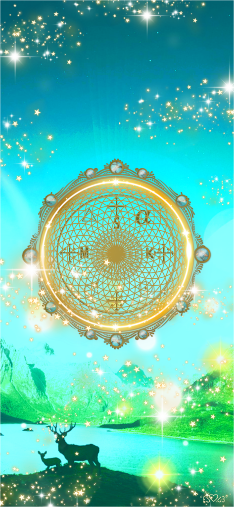 大天使サンダルフォン召喚図スマホ壁紙