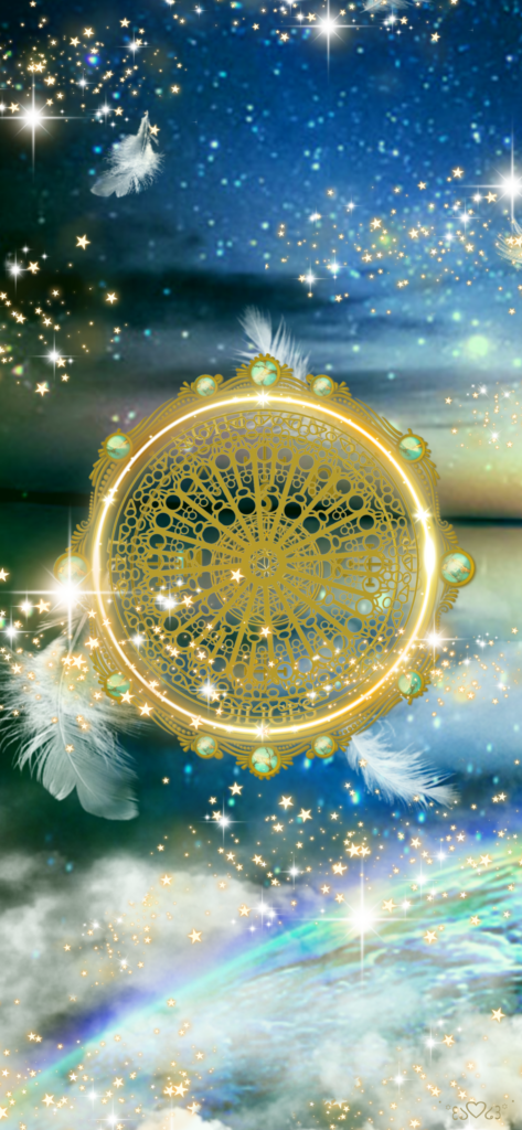 大天使サンダルフォン召喚図スマホ用壁紙