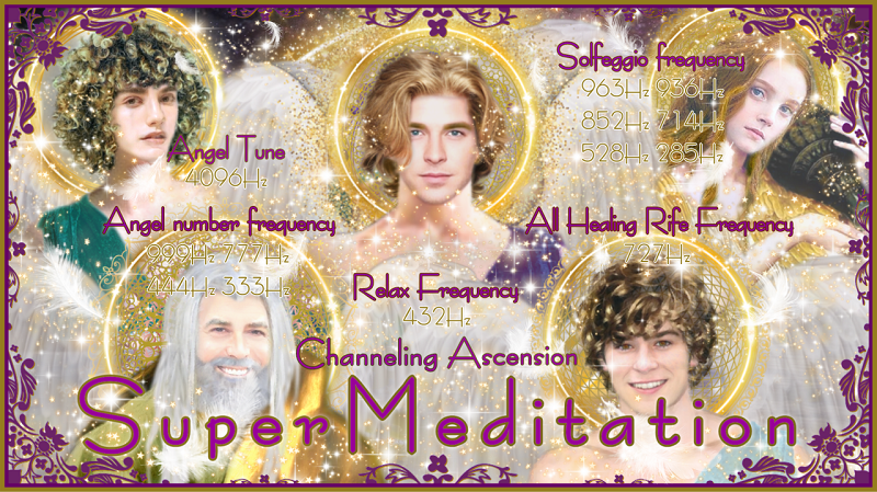 大天使ミカエル、大天使ハニエル、大天使メタトロン、大天使ラグエル、大天使ラジエル】超瞑想 - アッセッションのためのチャネリング