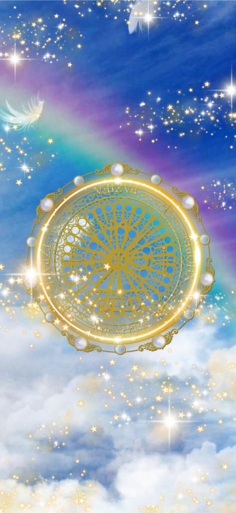 大天使ラジエル召喚図スマホ待ち受け