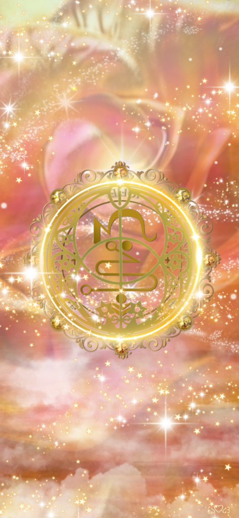 大天使ヨフィエル（ジョフィエル）召喚図スマホ壁紙