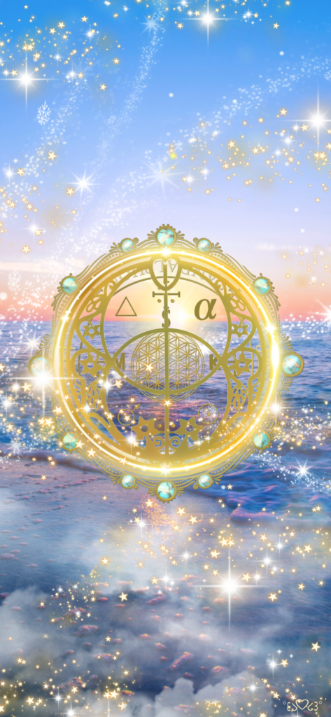 大天使サンダルフォン召喚図スマホ壁紙