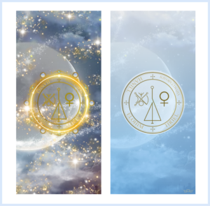 大天使ハニエル召喚図スマホ壁紙