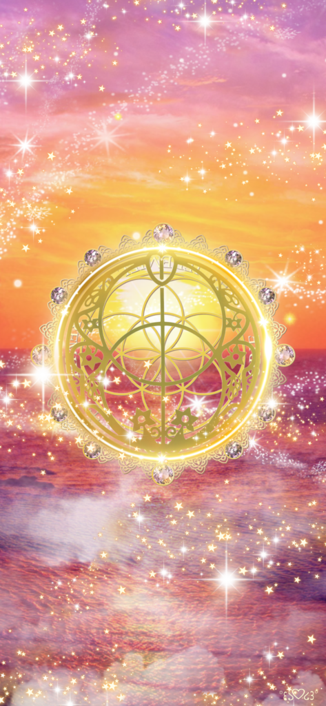 大天使エレミエル召喚図スマホ壁紙