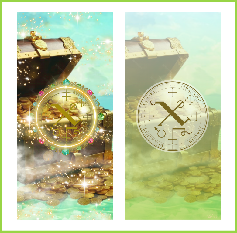 大天使チャミュエル(カマエル)召喚図スマホ壁紙