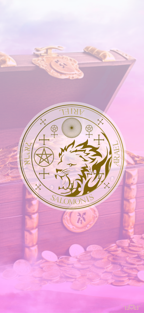 大天使アリエル召喚図スマホ壁紙