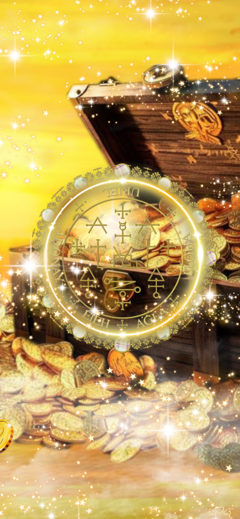 大天使ウリエル召喚図スマホ壁紙