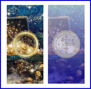 大天使ミカエル召喚図スマホ壁紙