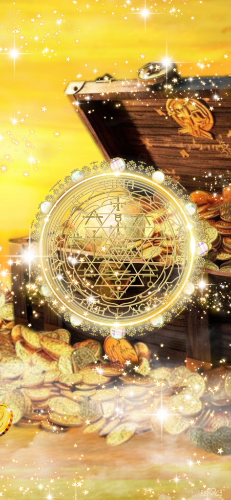 大天使ウリエル召喚図スマホ壁紙