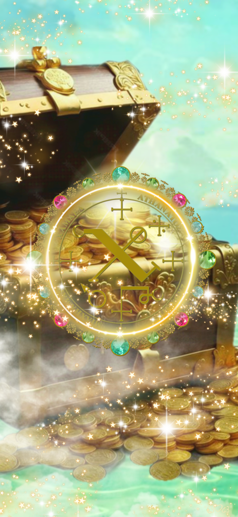 大天使チャミュエル(カマエル)召喚図スマホ壁紙