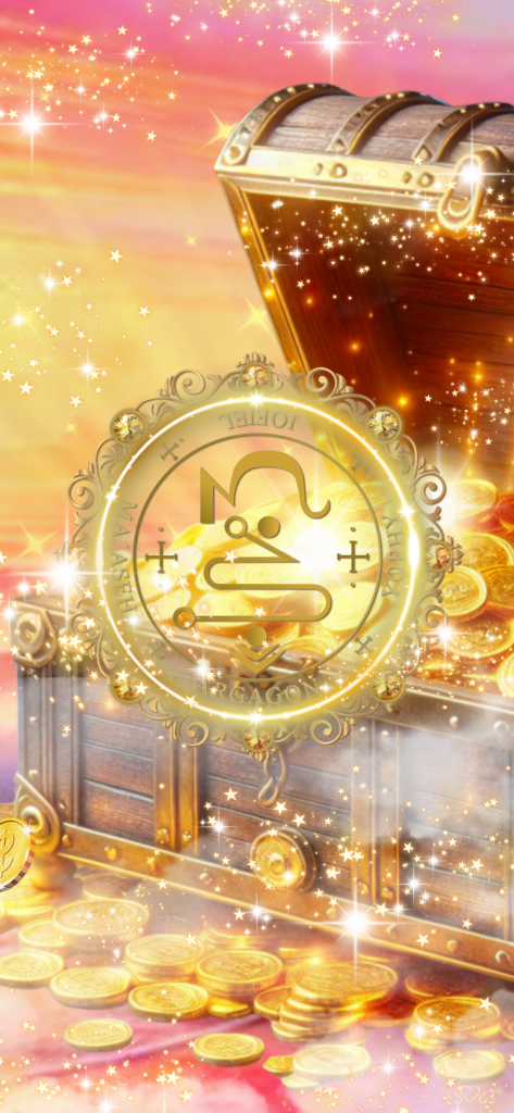 大天使ヨフィエル召喚図スマホ壁紙