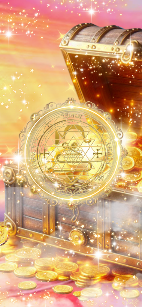 大天使ヨフィエル召喚図スマホ壁紙