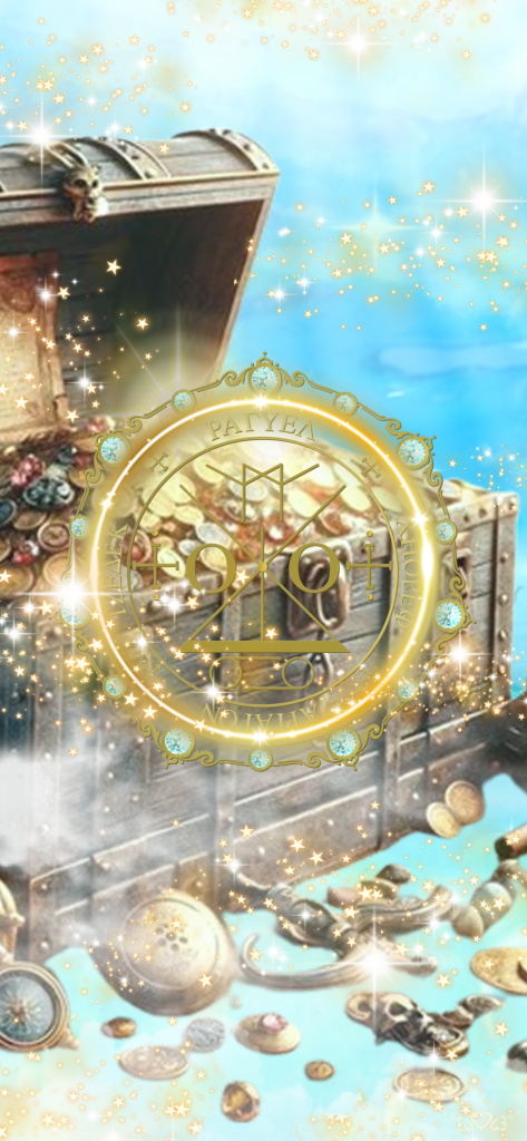 大天使ラギュエル召喚図スマホ壁紙