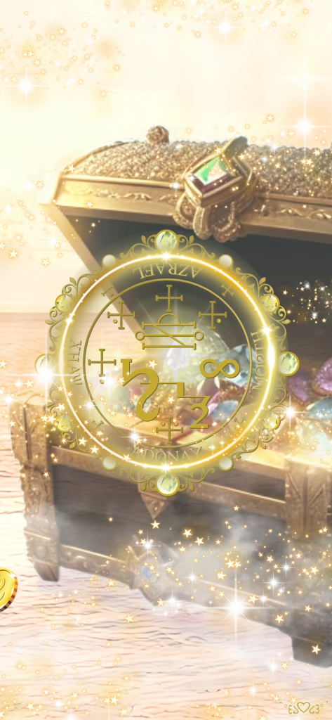 大天使アズラエル召喚図スマホ壁紙