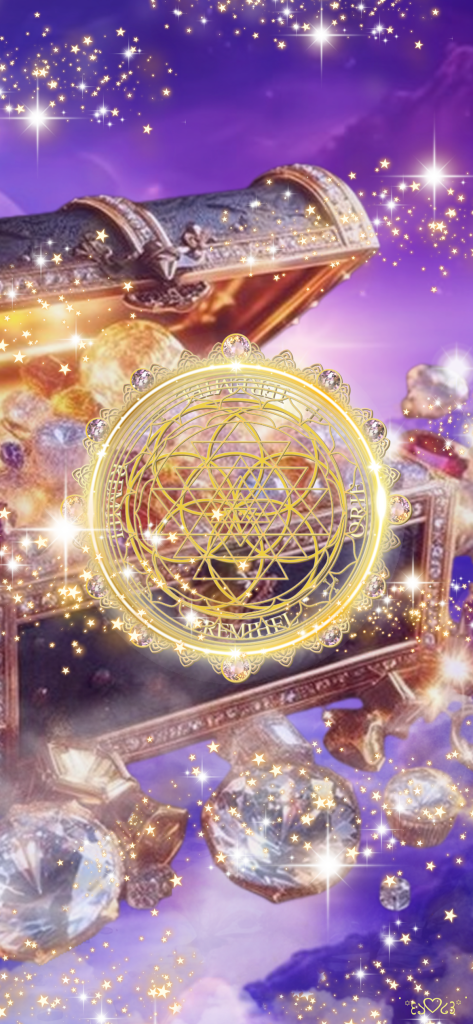 大天使エレミエル召喚図スマホ壁紙