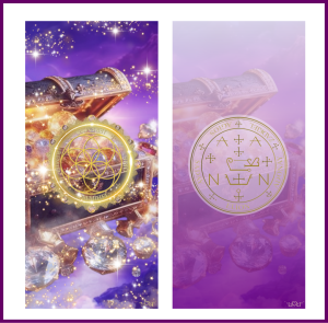 大天使エレミエル召喚図スマホ壁紙