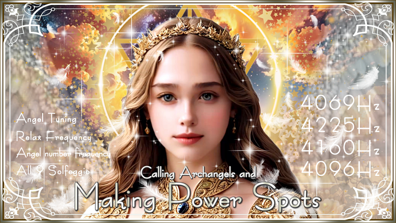 【大天使ガブリエル】空間をパワースポット化して幸運に導く