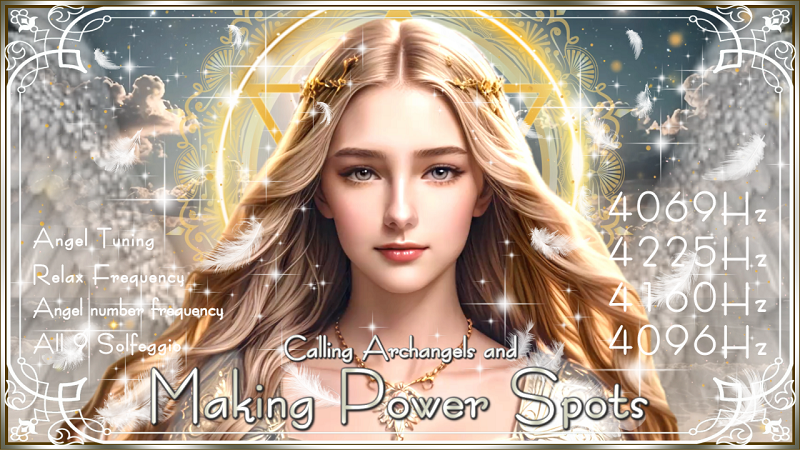 【大天使ハニエル】空間をパワースポット化して幸運に導く