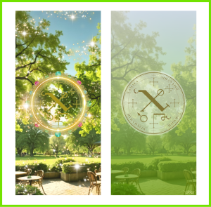 大天使チャミュエル召喚図スマホ壁紙