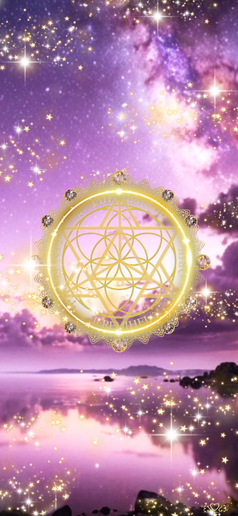 大天使ジェレミエル召喚図スマホ壁紙