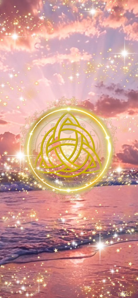 大天使アリエル召喚図スマホ壁紙