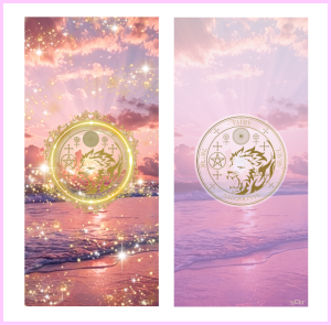 大天使アリエル召喚図スマホ壁紙