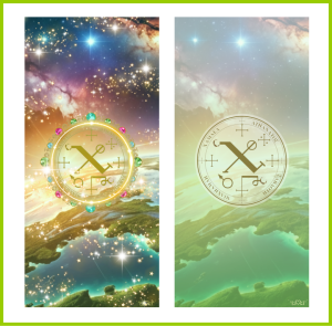 大天使チャミュエル召喚図スマホ壁紙