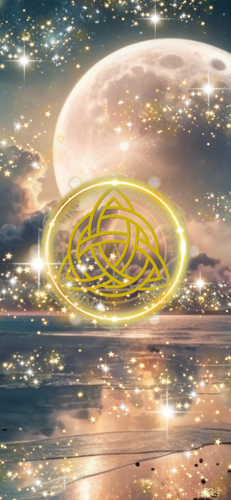 大天使ハ二エル召喚図スマホ壁紙