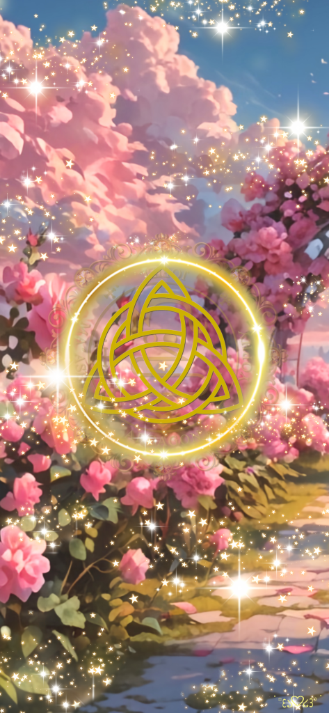 大天使ジョフィエル(ヨフィエル)召喚図スマホ壁紙