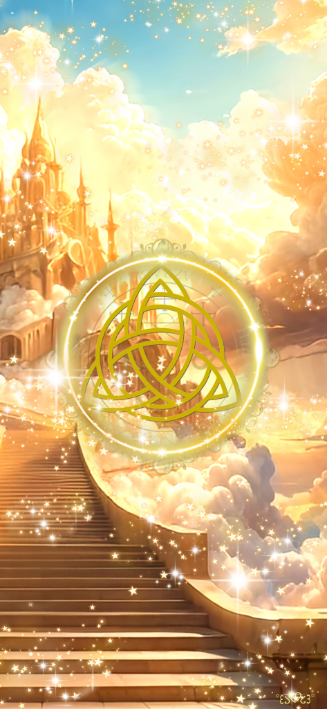 大天使アズラエル召喚図スマホ壁紙