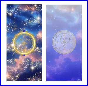 大天使ミカエル召喚図スマホ壁紙