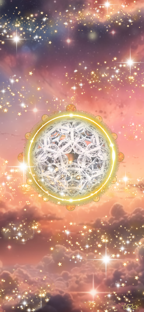 大天使ガブリエル召喚図スマホ壁紙