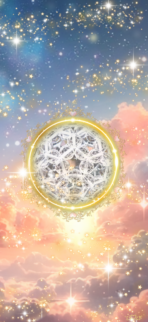 大天使アリエル召喚図スマホ壁紙