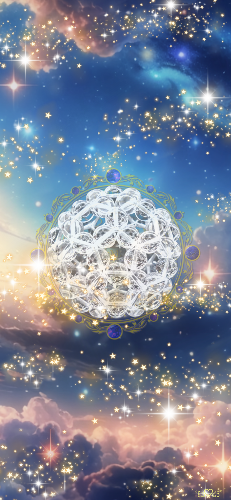 大天使ミカエル召喚図スマホ壁紙