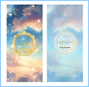 大天使ラギュエル召喚図スマホ壁紙