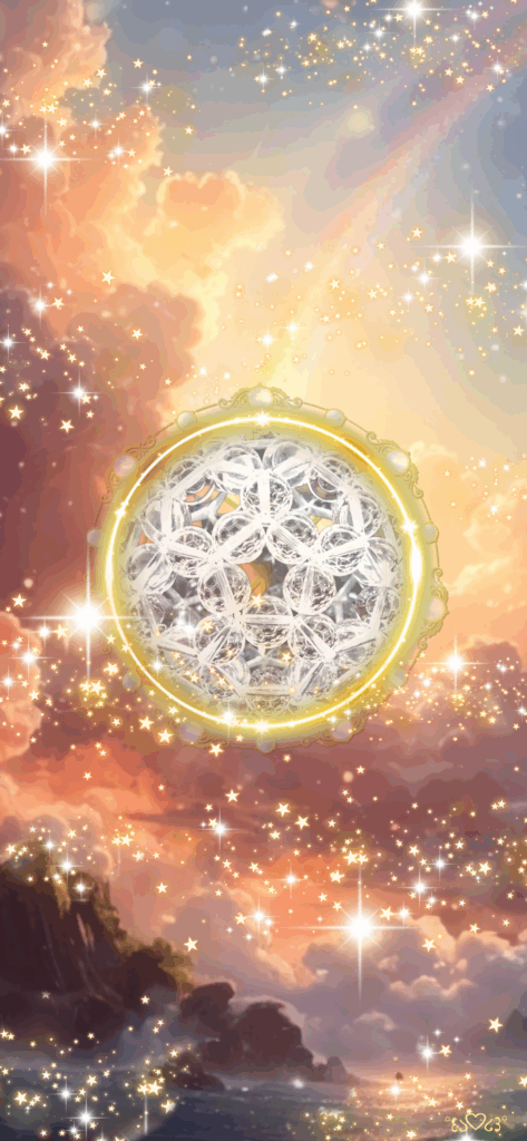 大天使ラジエル召喚図スマホ壁紙