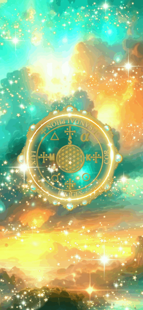 大天使サンダルフォン召喚図スマホ壁紙