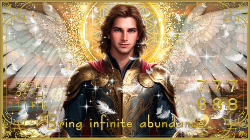 【大天使ミカエル】無限の豊かさを齎す・【Archangel Michael】Bring infinite abundance