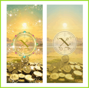 大天使チャミュエル召喚図スマホ壁紙